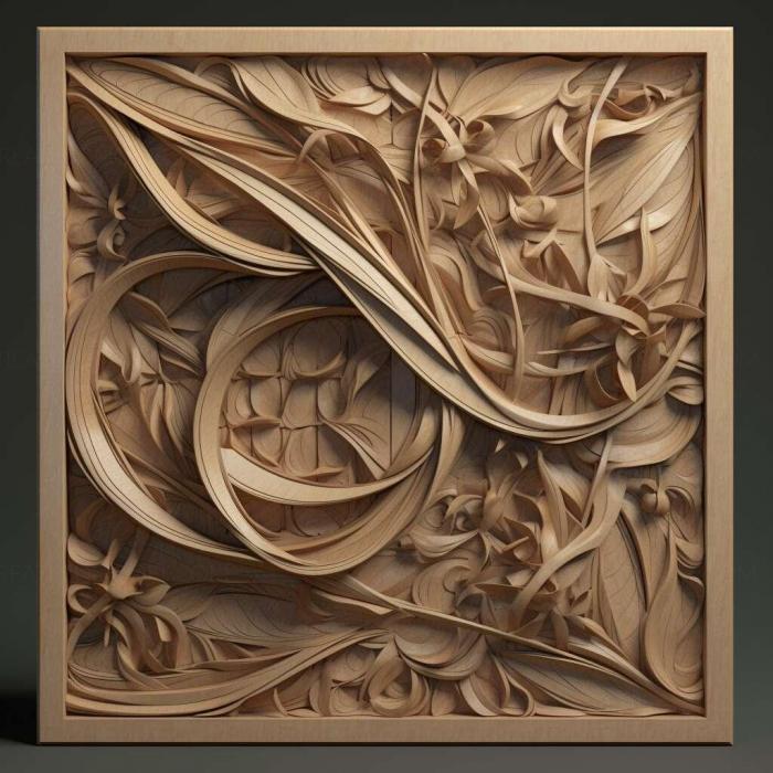 نموذج ثلاثي الأبعاد لآلة CNC 3D Art 